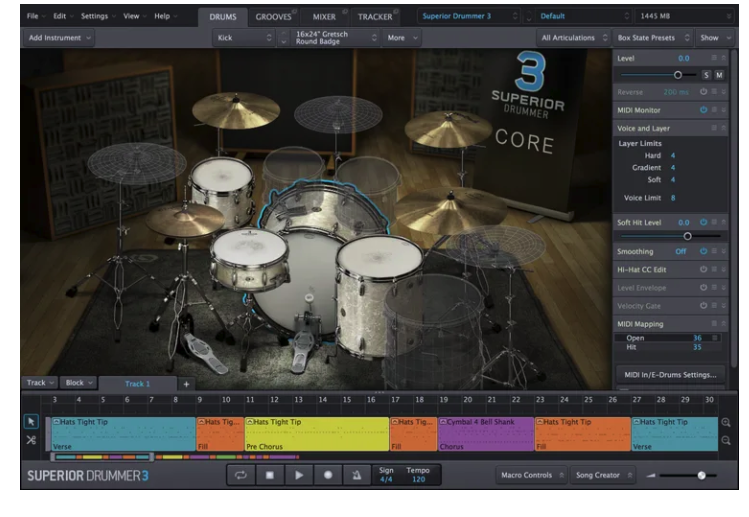 Toontrack Superior Drummer 3